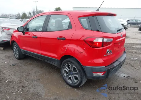 2019 Ford Ecosport S from USA, damaged, VIN MAJ3S2FE7KC294607